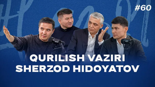 #60 Qurilish vaziri – bosh reja, renovatsiya, eskrou, noqonuniy qurilishlar haqida videosi